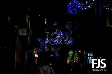 Telde se pone en modo navideño con el encendido de sus luces/Francisco Javier Santana.